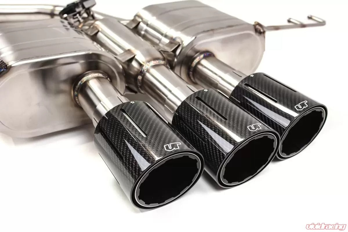 VR Performance Stainless Valvetronic Exhaust System with Carbon Tips (Honda Civic Type R)