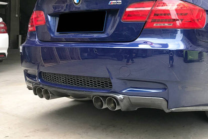 Carbonado 2008-2012 BMW M3 E92  E93 VA Style Carbon Fiber Rear Lip