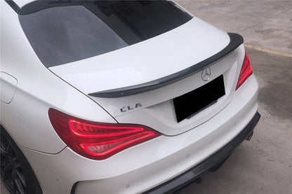 Carbonado 2014-2016 Mercedes Benz W117 CLA Sport CLA45 AMG BS Style Trunk Spoiler