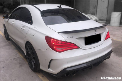 Carbonado 2014-2016 Mercedes Benz W117 CLA Sport CLA45 AMG BS Style Trunk Spoiler