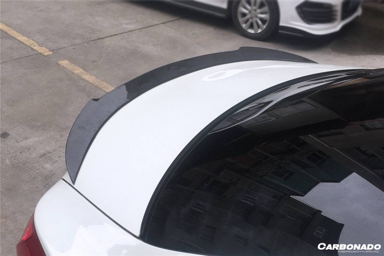 Carbonado 2014-2016 Mercedes Benz W117 CLA Sport CLA45 AMG BS Style Trunk Spoiler