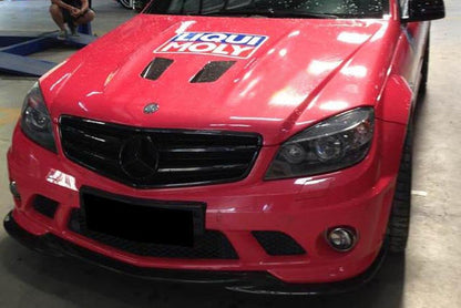 Carbonado 2008-2011 Mercedes Benz W204 C63 AMG BK Style HOOD