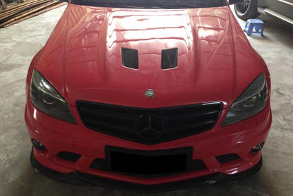 Carbonado 2008-2011 Mercedes Benz W204 C63 AMG BK Style HOOD