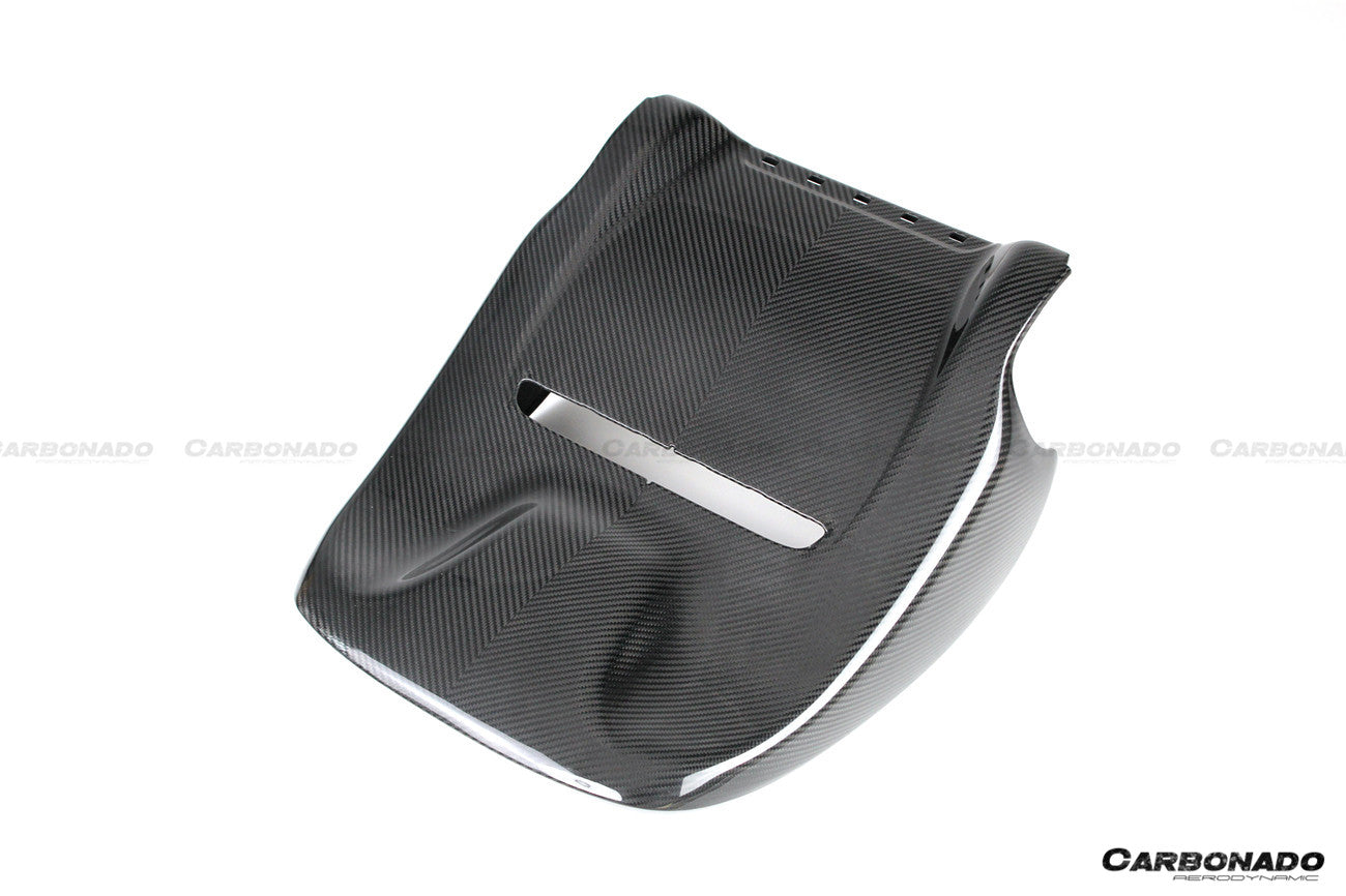 Carbonado 2019-2024 Mercedes Benz W464 G550 G63AMG G-Wagon Dry Carbon Fiber Seat-back Cover Replacement