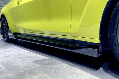DarwinPRO BKSS Style Carbon Fiber Side Skirts | 2021-UP BMW M4 G82 G83