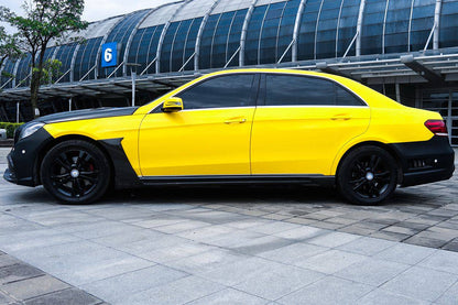 Carbonado 2014-2016 Mercedes Benz E Class W212 WD Style Side Skirts