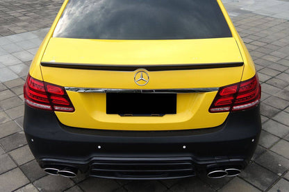 Alerón de maletero de fibra de carbono estilo L para Mercedes Benz Clase E W212 Carbonado 2010-2016