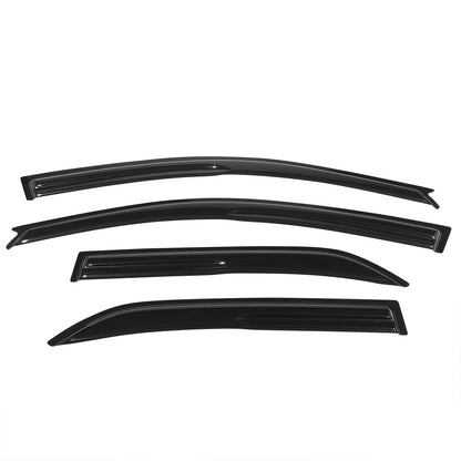 K2 Industries 2002-2007 Mitsubishi Lancer EVO Sedan Acrylic 4PC Window Visors Guard