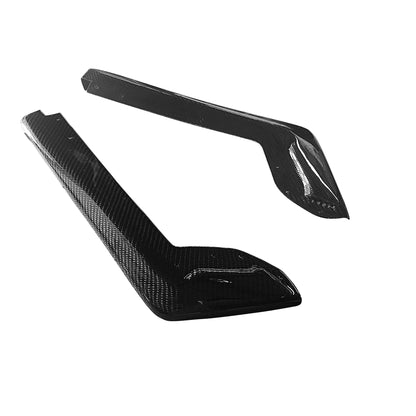 JDMuscle [WRX/STI 15-21] Faldones traseros estilo HT de fibra de carbono