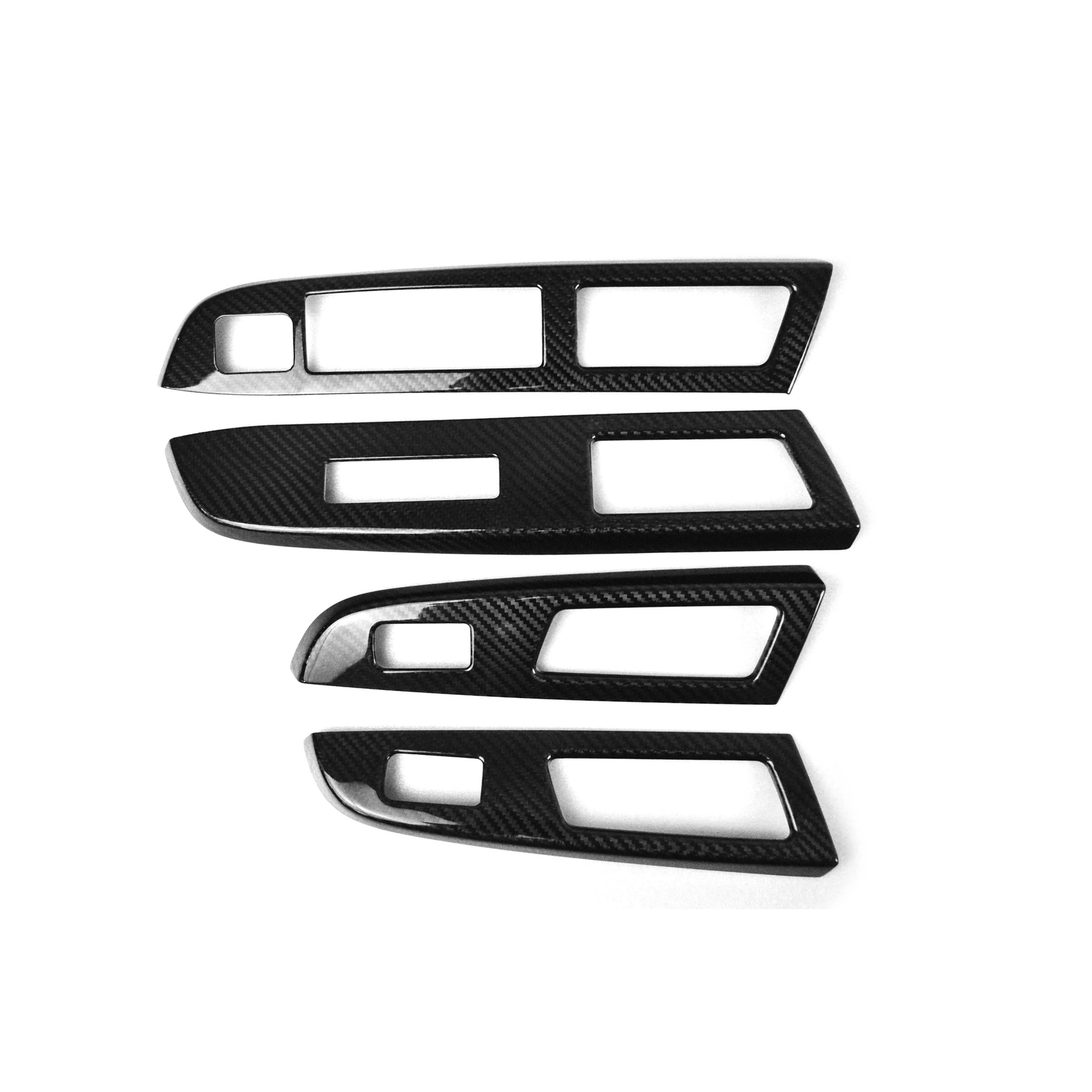 JDMuscle [WRX/STI 15-16] Cubierta de fibra de carbono para interruptor de ventana Tanso