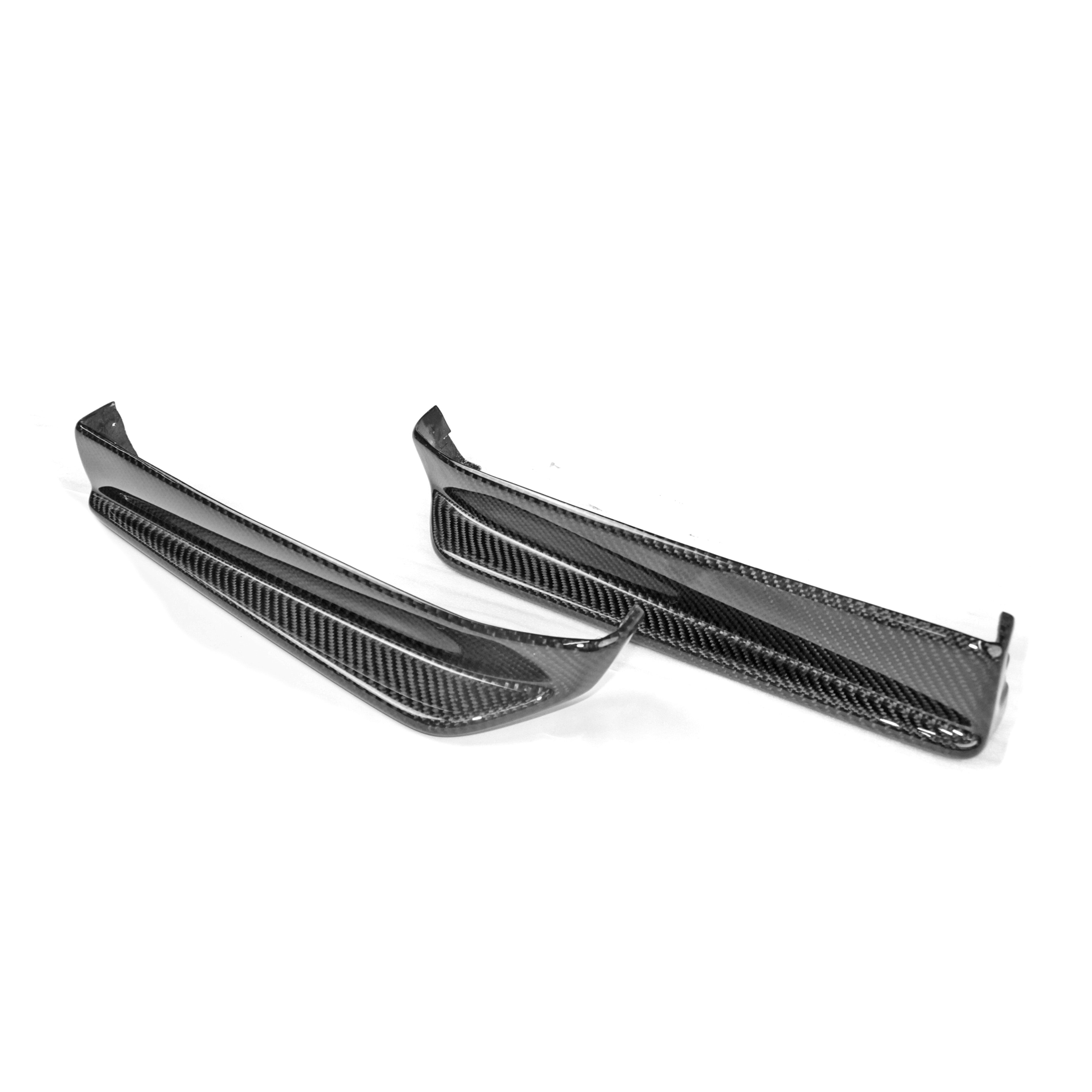 JDMuscle [15-21 WRX/STI] Carbon Fiber Rear Spats - STI Style