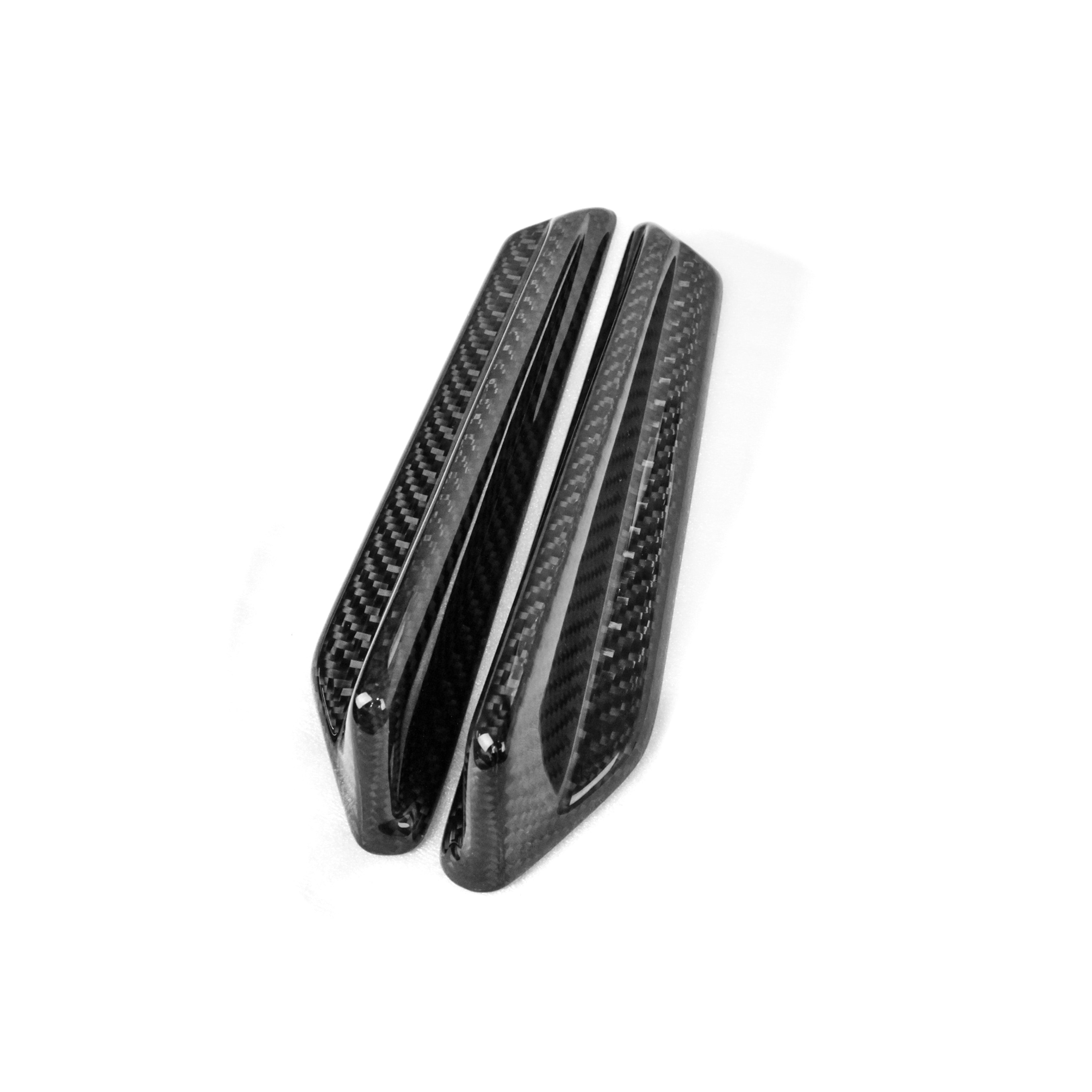JDMuscle 15-21 WRX/STI Tanso Carbon Fiber/Painted Canards V1