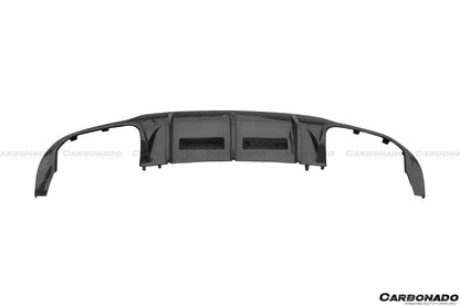 Faldón trasero de fibra de carbono estilo Mercedes Benz W204 C63 AMG RZ Carbonado 2012-2014