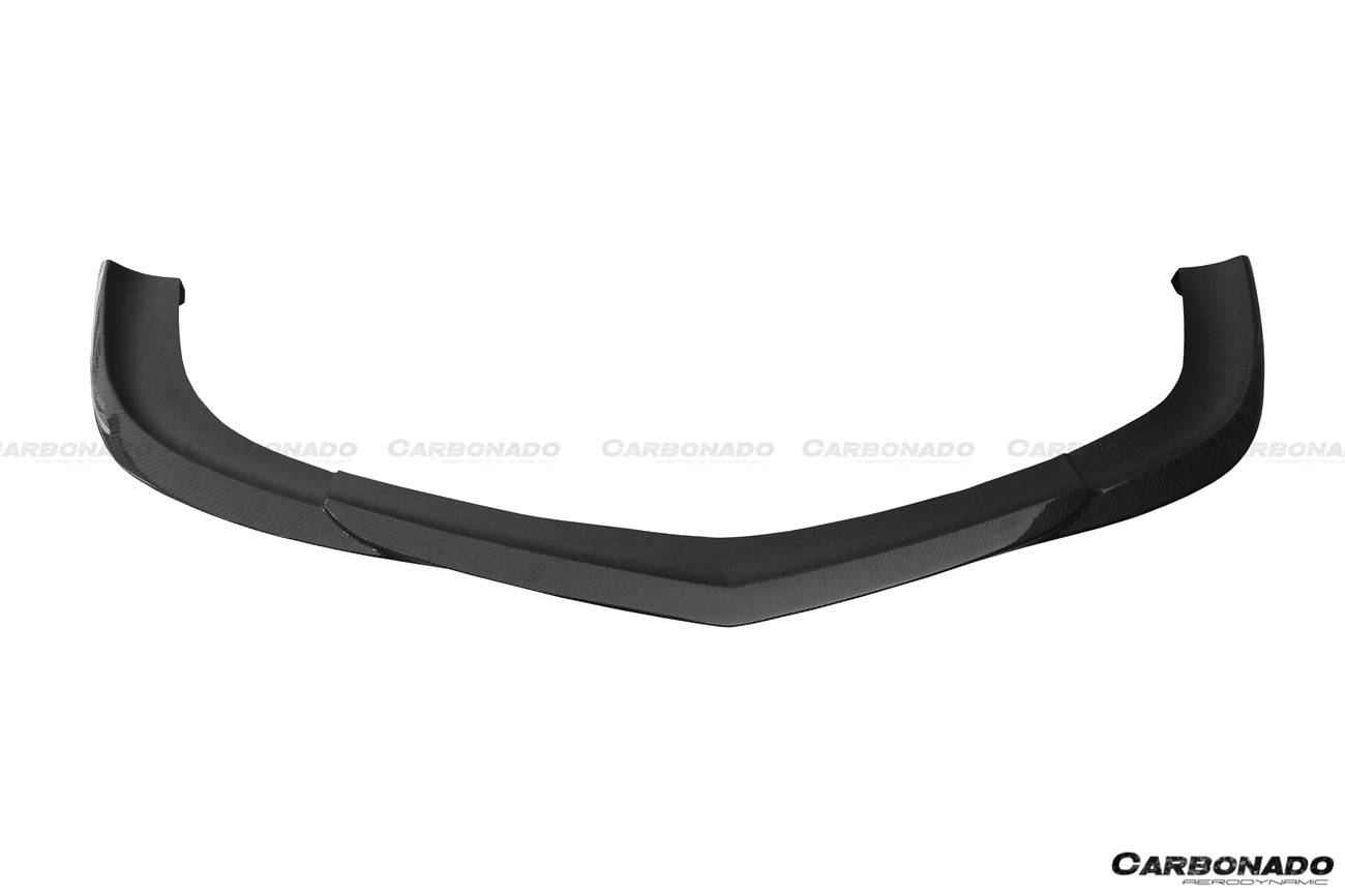 Carbonado 2011-2013 Mercedes Benz W218 CLS63 AMG BKSS Style Carbon Fiber Front Lip