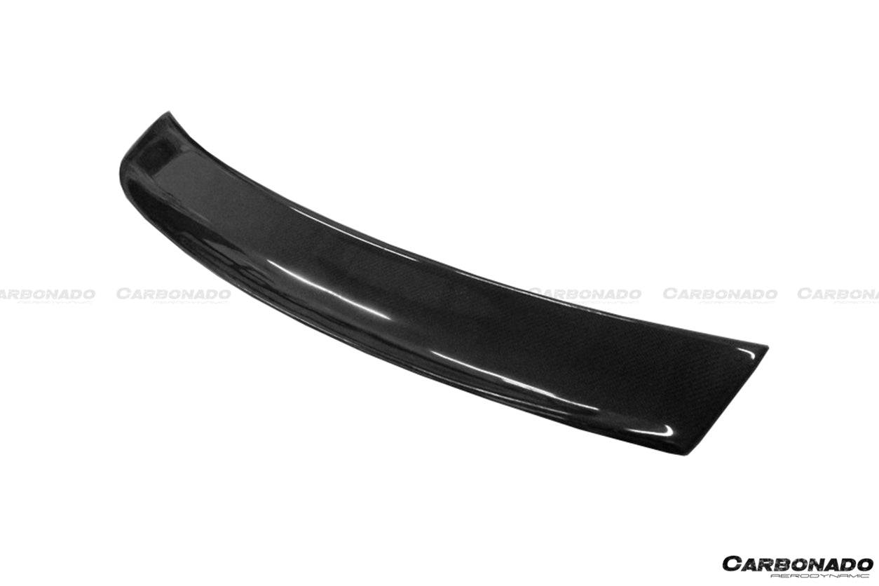 Carbonado 2006-2014 Audi TT TTS BS Style Carbon Fiber Spoiler