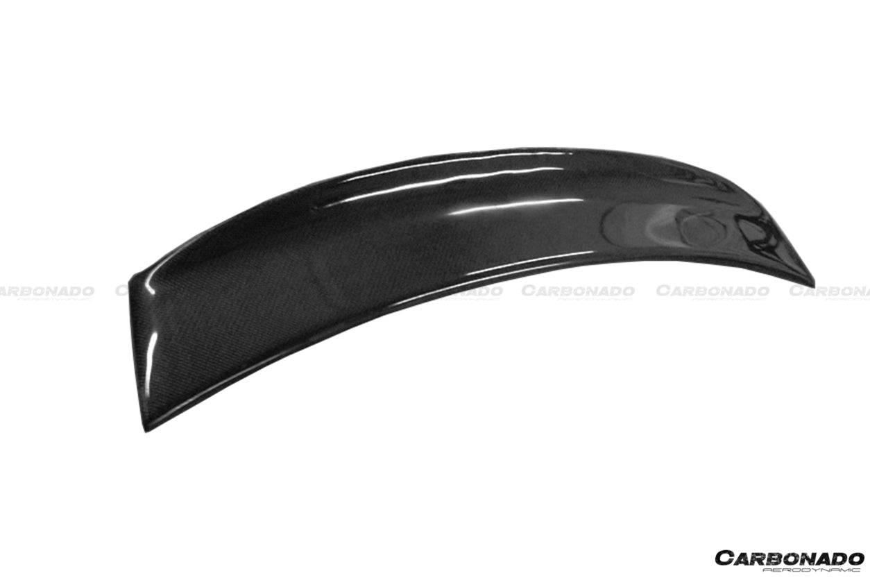 Carbonado 2006-2014 Audi TT TTS BS Style Carbon Fiber Spoiler