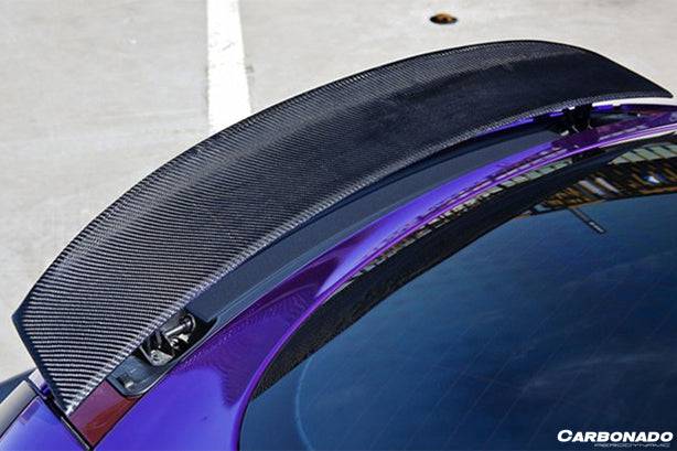 Carbonado 2006-2014 Audi TT TTS BS Style Carbon Fiber Spoiler
