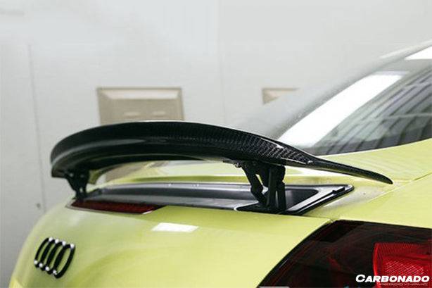 Carbonado 2006-2014 Audi TT TTS BS Style Carbon Fiber Spoiler