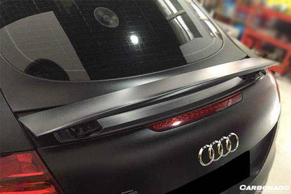 Carbonado 2006-2014 Audi TT TTS BS Style Carbon Fiber Spoiler