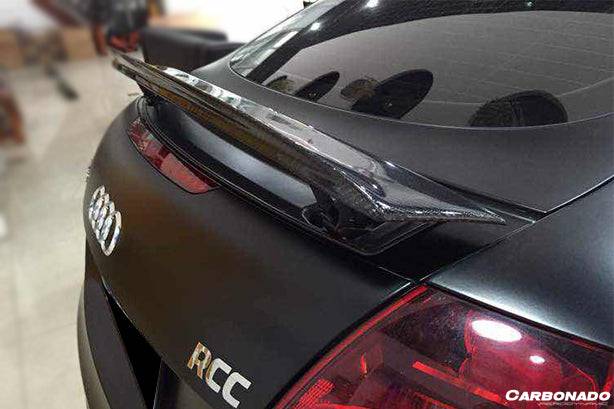 Carbonado 2006-2014 Audi TT TTS BS Style Carbon Fiber Spoiler