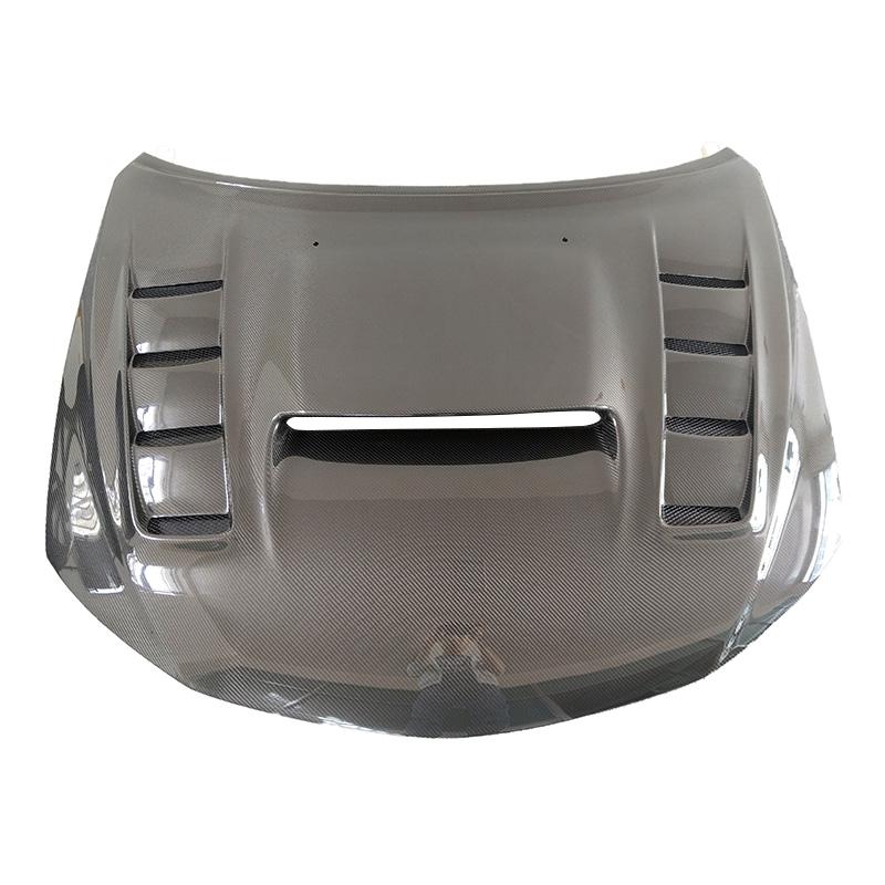 JDMuscle [08-14 WRX/STI] Carbon Fiber Hood V3 w/ Heat Extract