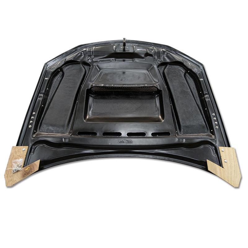 JDMuscle [08-14 WRX/STI] Carbon Fiber Hood V3 w/ Heat Extract