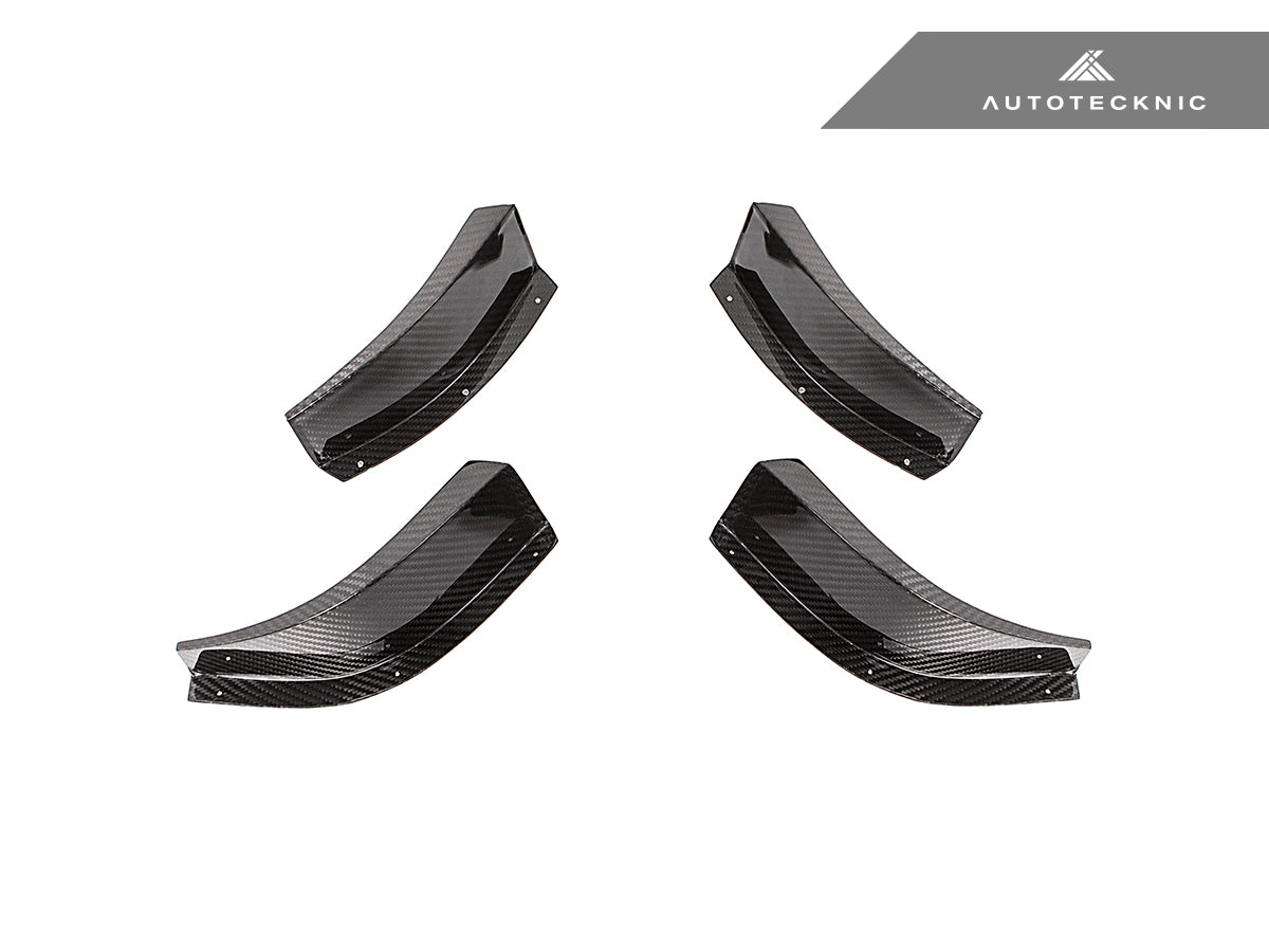 Juego de neumáticos canard GT4 de carbono seco AutoTecknic - G80 M3 | G82 M4