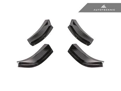 Juego de neumáticos canard GT4 de carbono seco AutoTecknic - G80 M3 | G82 M4