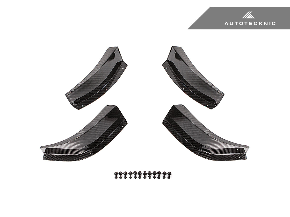 Juego de neumáticos canard GT4 de carbono seco AutoTecknic - G80 M3 | G82 M4