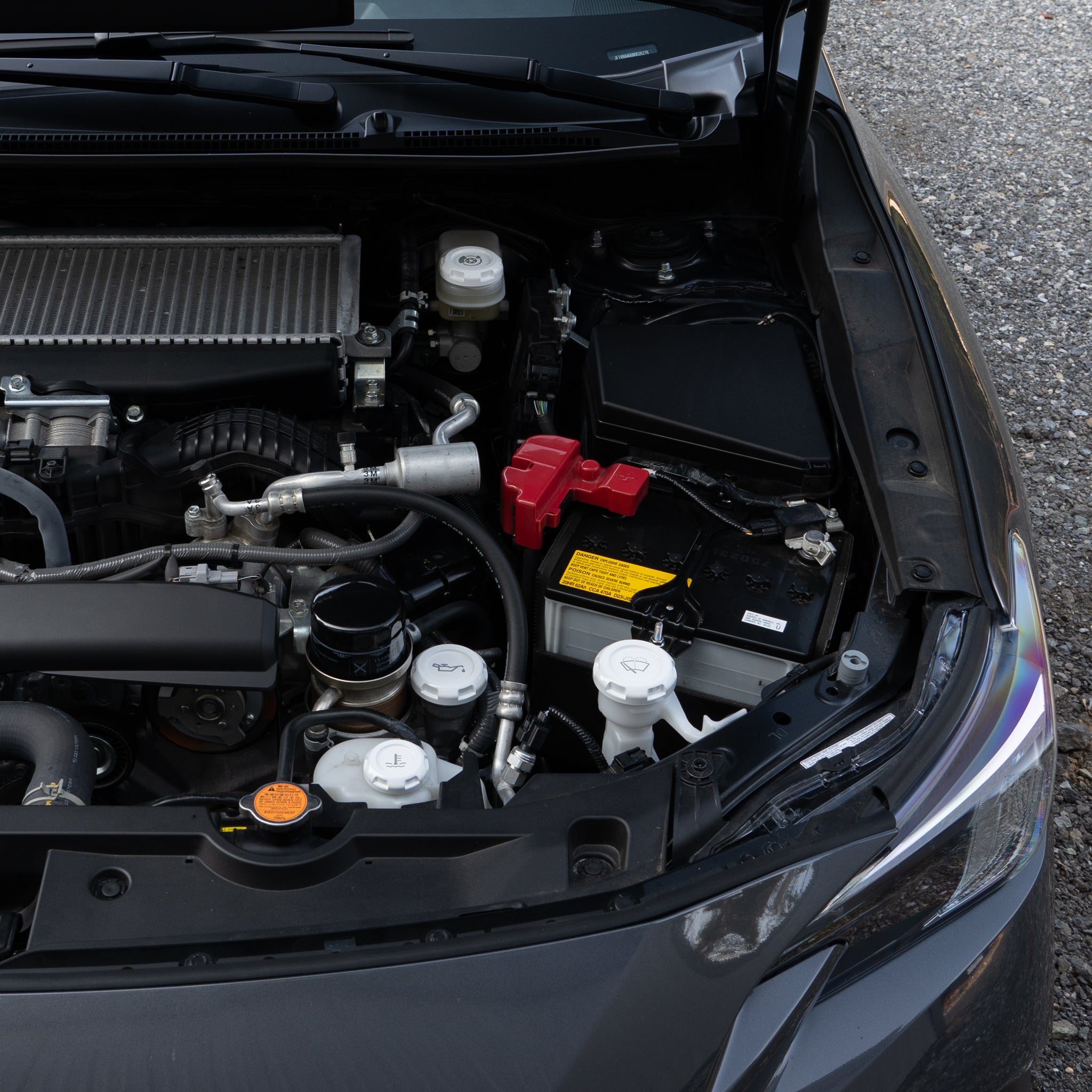 Tapas del compartimento del motor Billetworkz (Subaru STI 2015-2021)