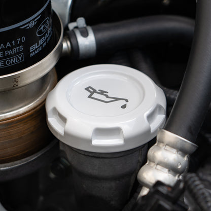 Tapas del compartimento del motor Billetworkz (Subaru Forester XT 2009-2013)