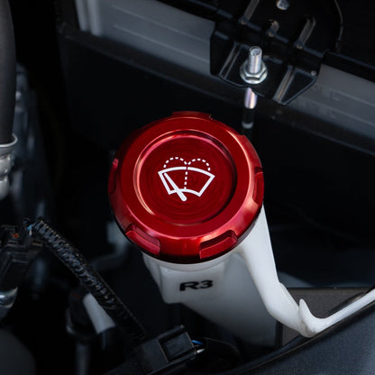 Billetworkz Wiper Fluid Reservoir Cap - Multiple Subaru Fitments - 7