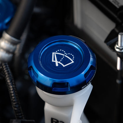 Billetworkz Wiper Fluid Reservoir Cap - Multiple Subaru Fitments - 9