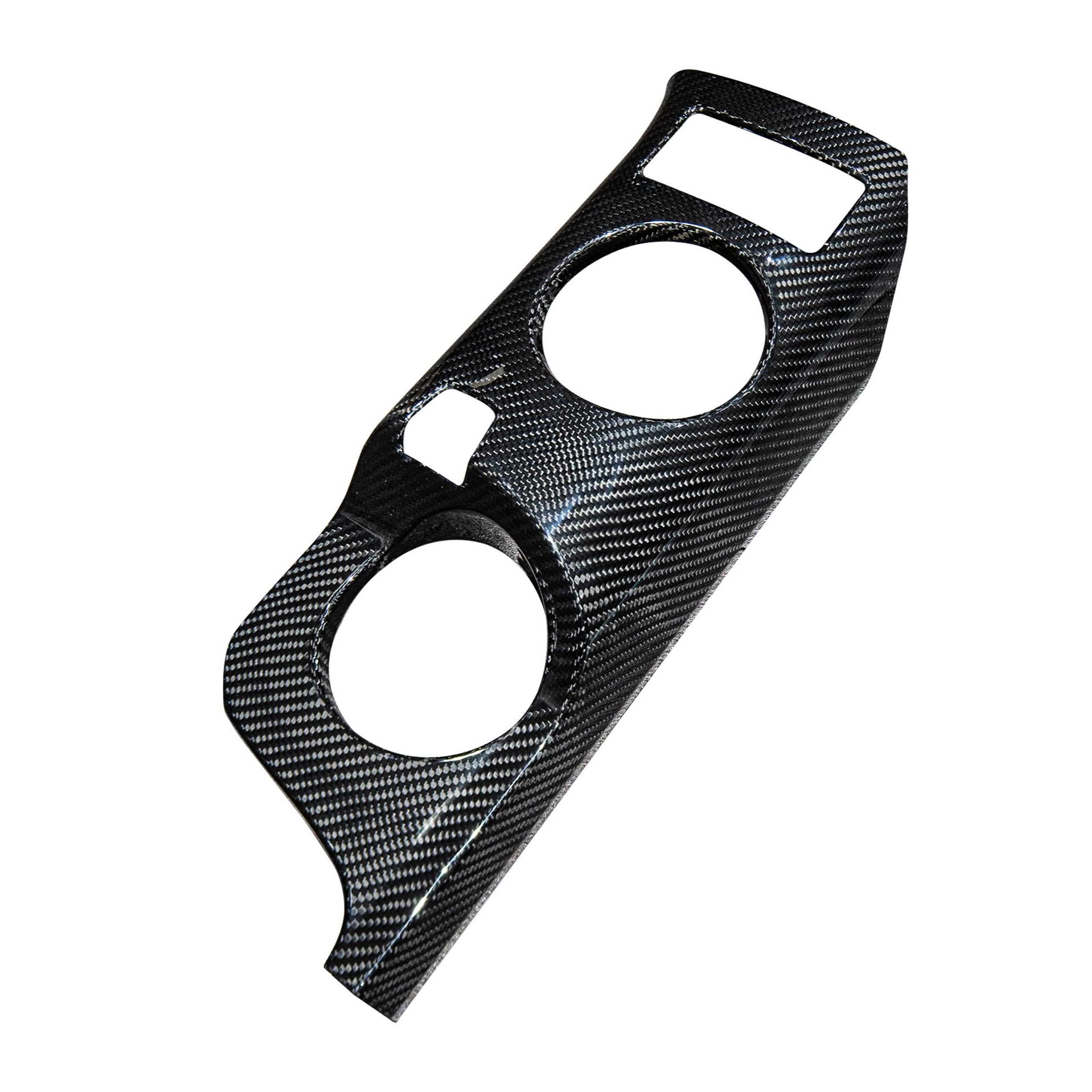 Rexpeed Dry Carbon Console & Cup Holder Panel Trim (Nissan 400Z)