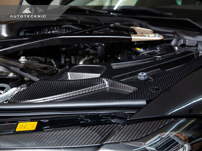 Juego de molduras para el compartimento del motor AutoTecknic Dry Carbon V2 - G80 M3 | G82/G83 M4