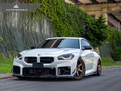 AutoTecknic Dry Carbon Podium Front Lip Set - G87 M2