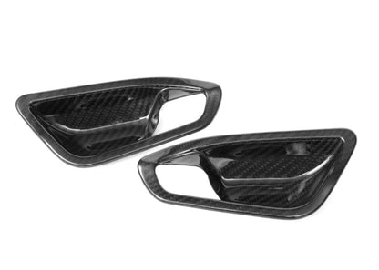 Juego de molduras interiores de carbono seco para manijas de puerta AutoTecknic - F87 M2 | F22 Serie 2 | F20 Serie 1