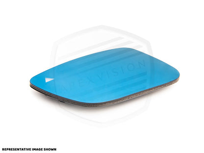 Juego de espejos laterales tintados en azul ApexVision - E9X M3