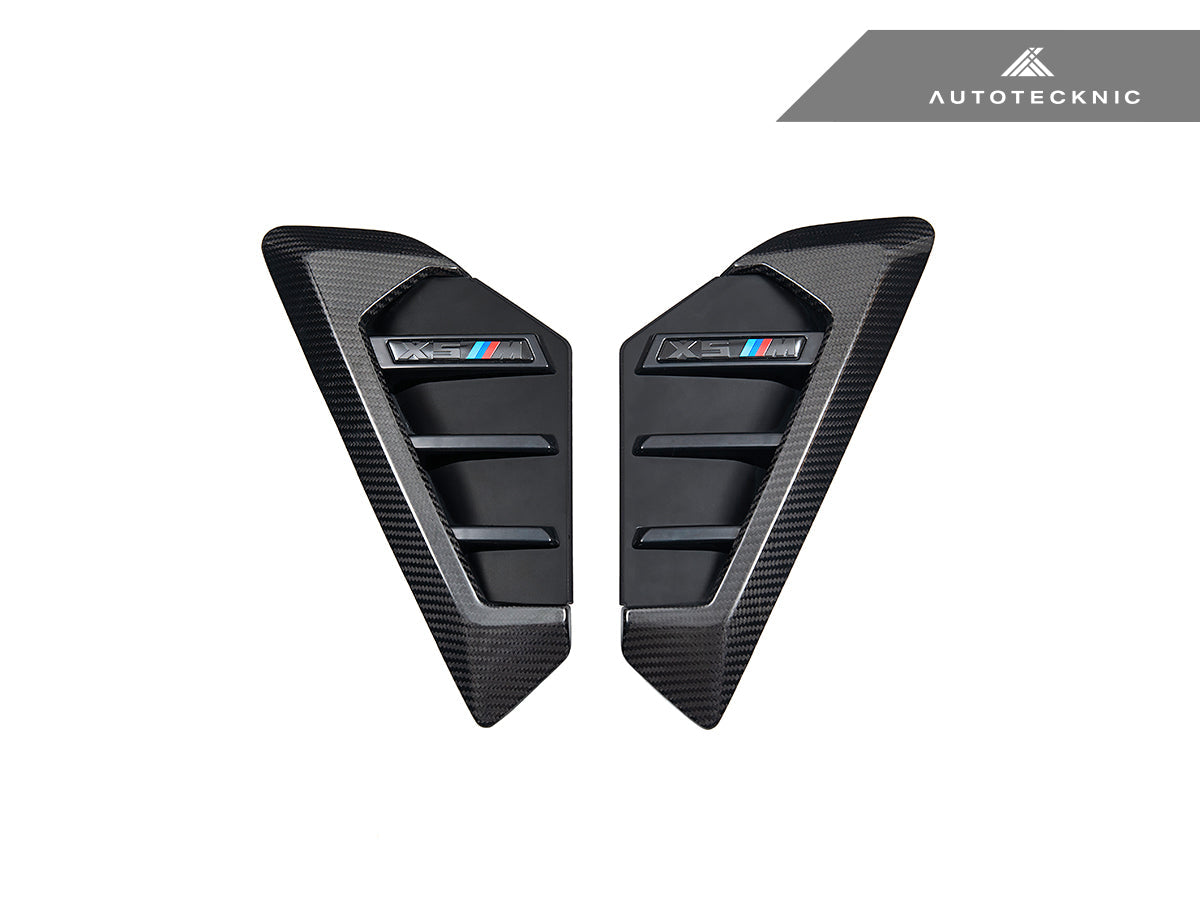 AutoTecknic Dry Carbon Side Vent Set (2023-2026 F95 X5M LCI & G05 X5 LCI)