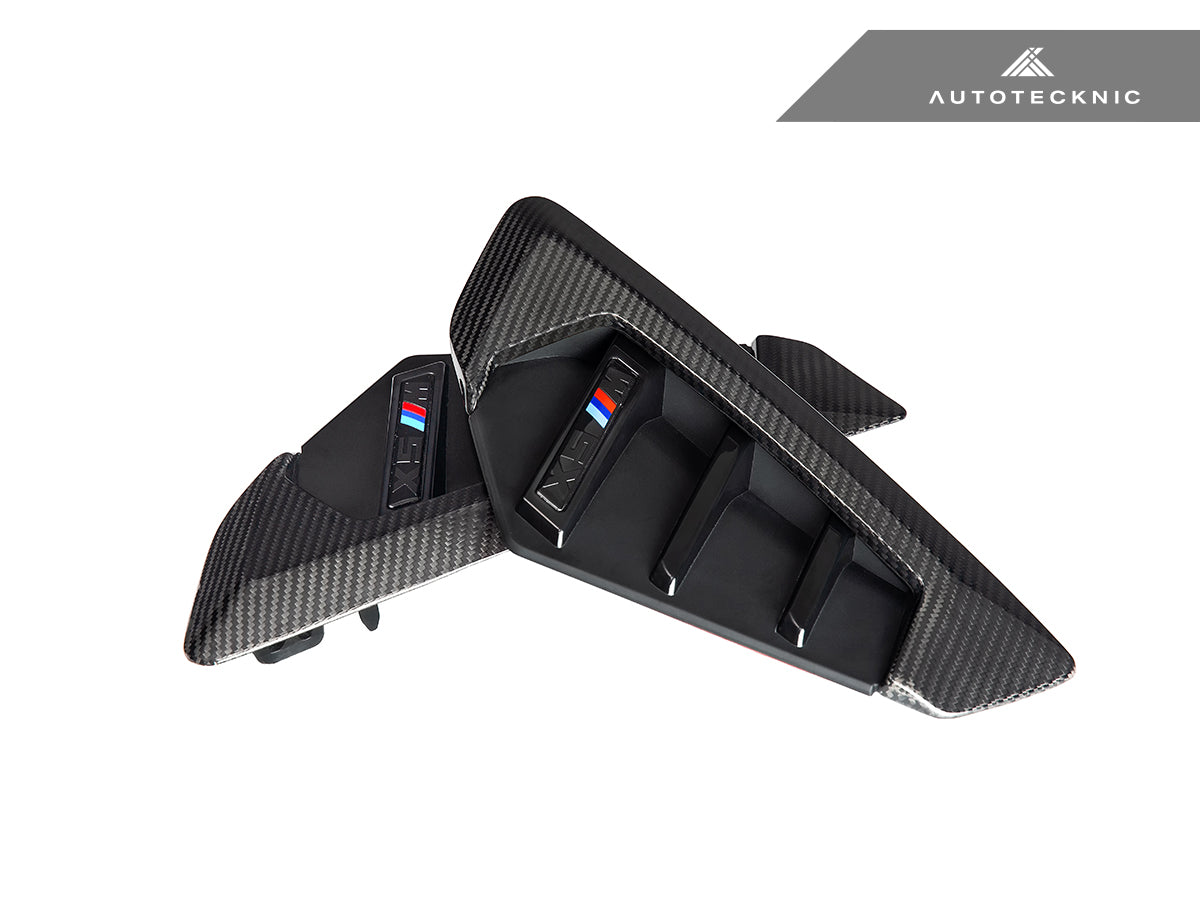 AutoTecknic Dry Carbon Side Vent Set (2023-2026 F95 X5M LCI & G05 X5 LCI)