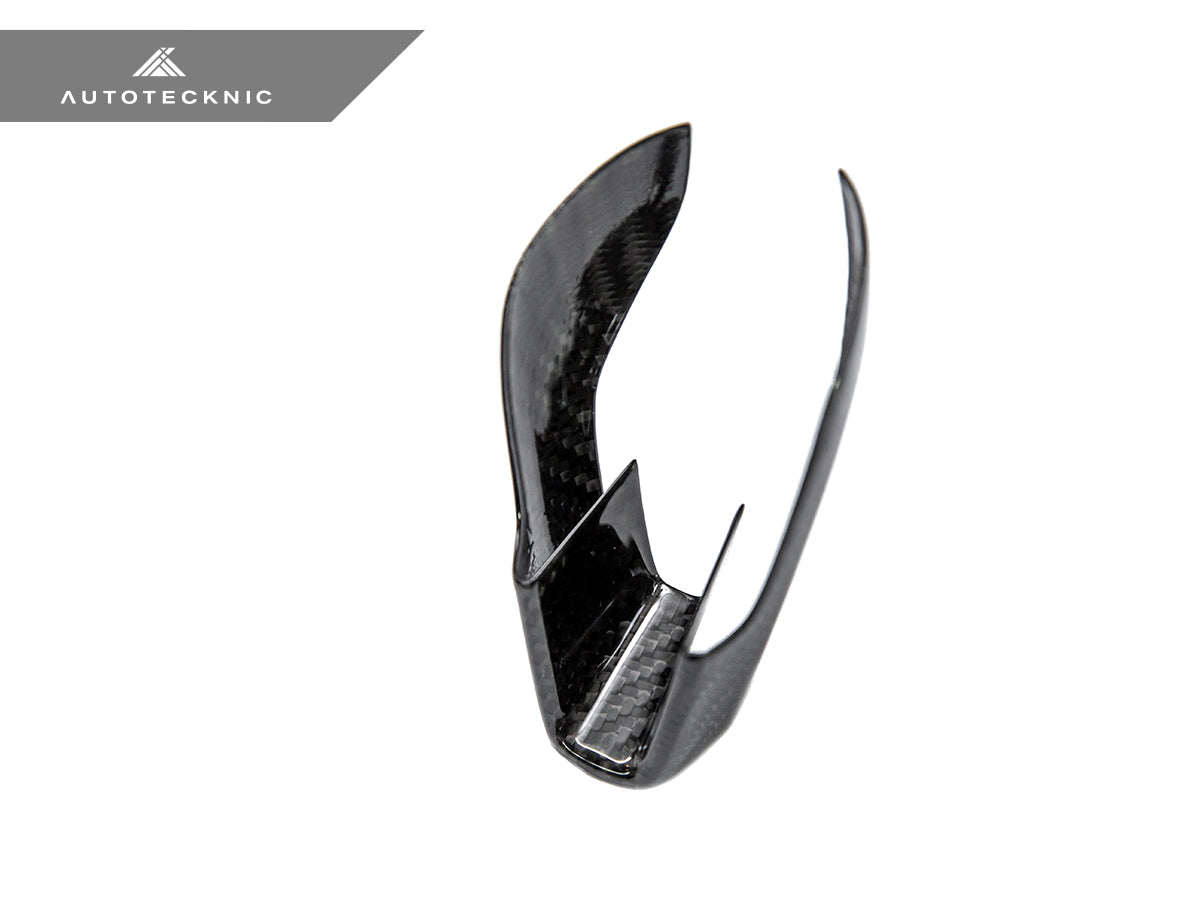 Tapa del selector de marchas de carbono seco AutoTecknic - F95 X5M | F96 X6M
