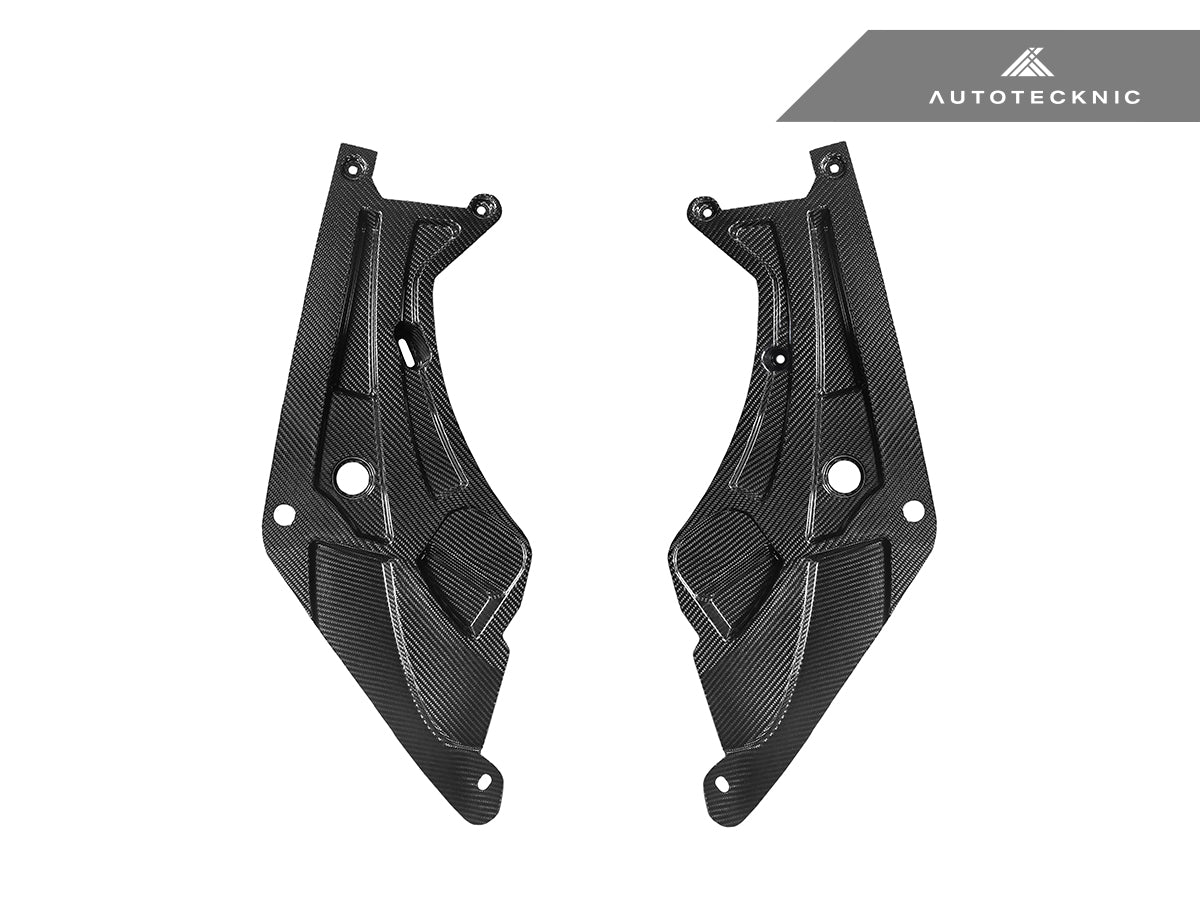 Juego de molduras para el compartimento del motor AutoTecknic Dry Carbon V2 - G80 M3 | G82/G83 M4
