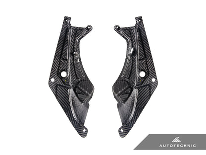 Juego de molduras para el compartimento del motor AutoTecknic Dry Carbon V2 - G80 M3 | G82/G83 M4