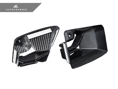 Juego de ventilación inferior para parachoques delantero AutoTecknic Dry Carbon Podium - G87 M2 