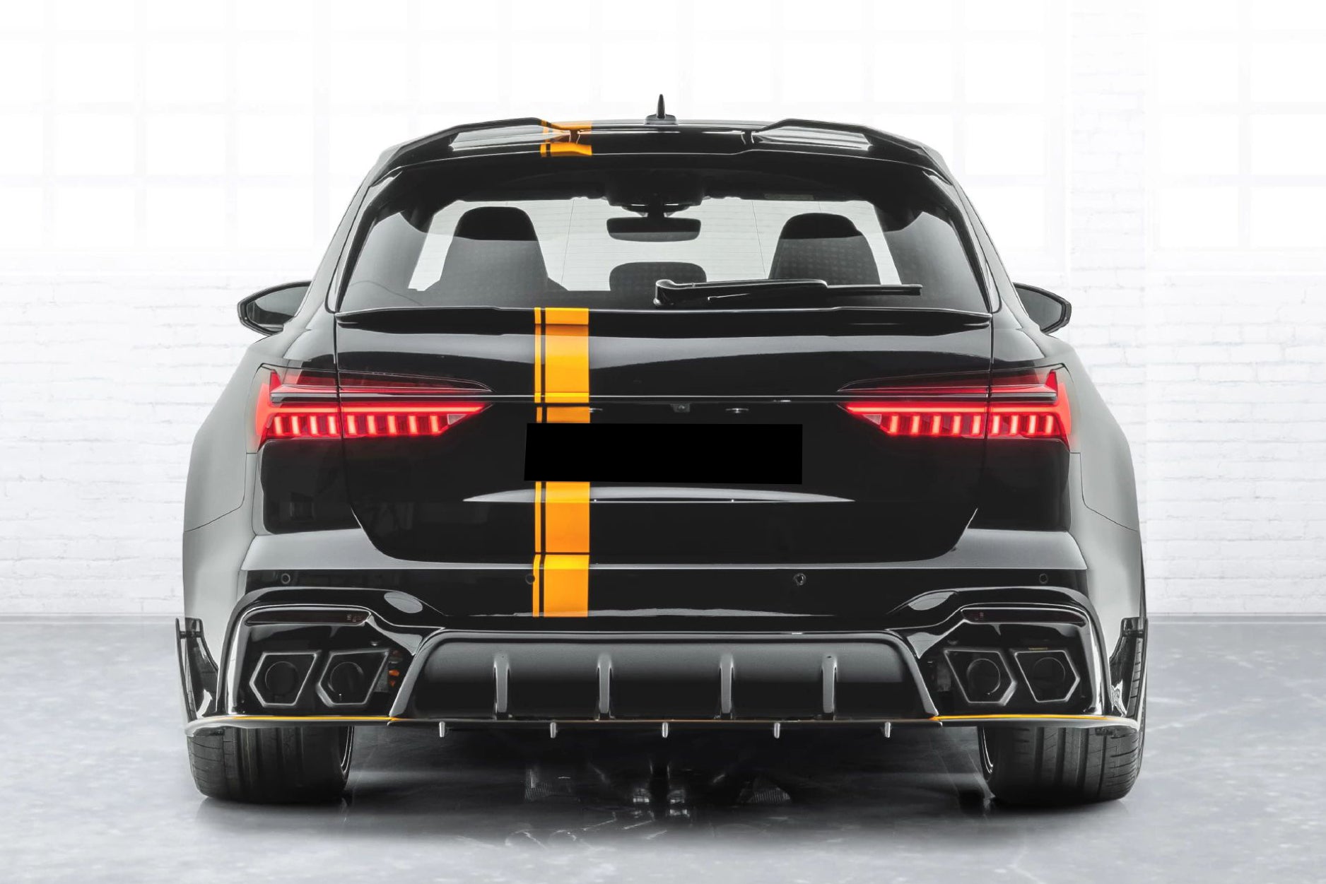 2019-2026 Audi Autoclave Carbon Fiber Rear Diffuser Lip Carbonado (MSY) Fits : RS6 C8