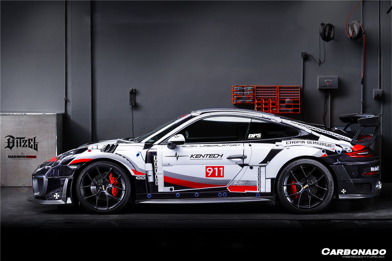 Kit de carrocería completa estilo Porsche 911 991.2 Carrera S GT2RS Carbonado 2016-2019