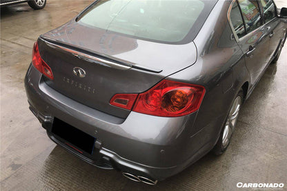 Carbonado 2010-2013 Infiniti G25 G37 Sedan WD Style Trunk Spoiler