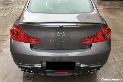 Carbonado 2010-2013 Infiniti G25 G37 Sedan WD Style Trunk Spoiler