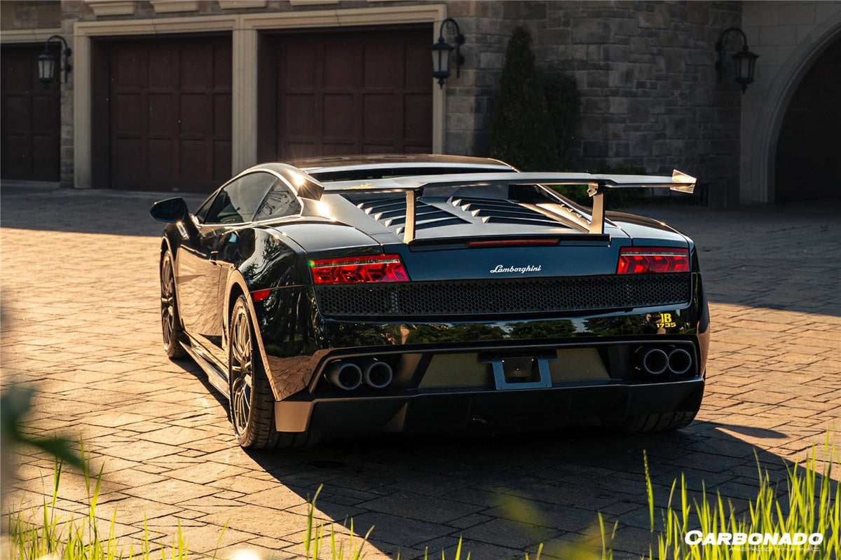 Carbonado 2004-2014 Lamborghini Gallardo STO Style Carbon Fiber Trunk Spoiler