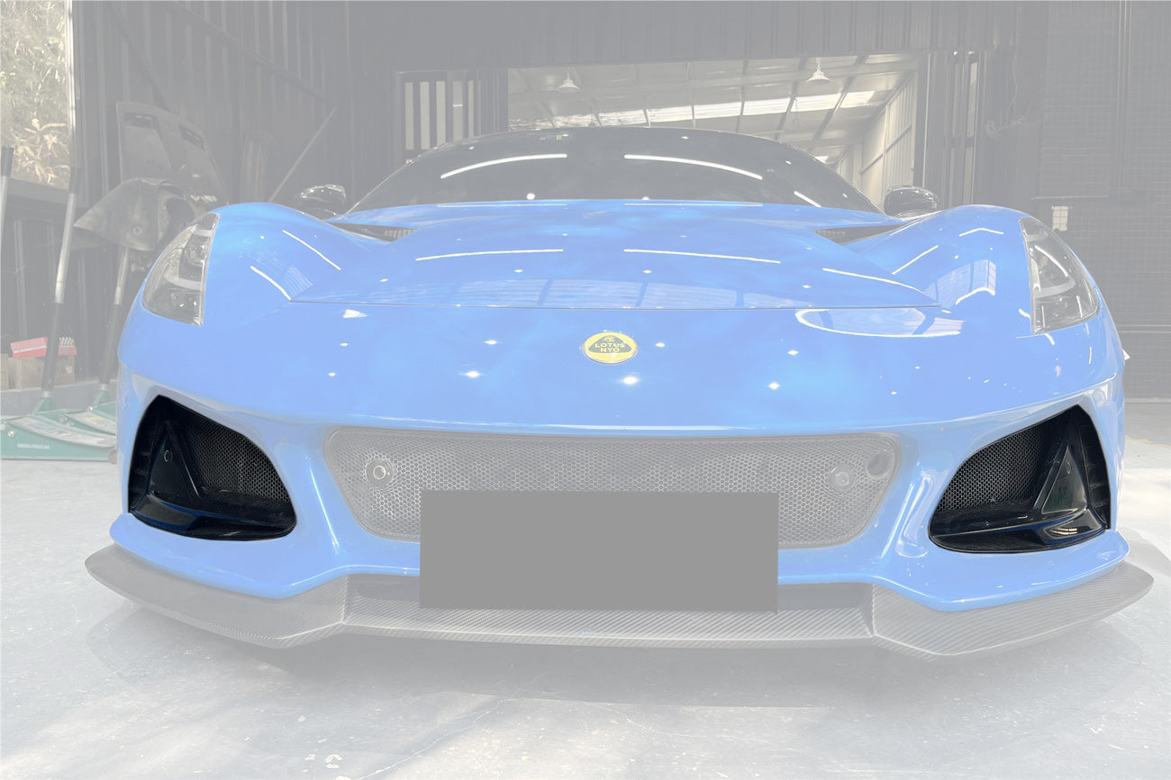 Carbonado OD Style Dry Carbon Fiber Front Bumper Vents | 2021-2024 Lotus Emira
